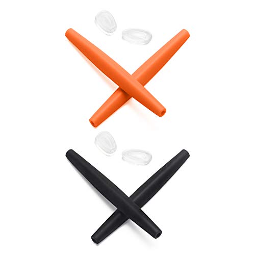 Oreillette Oakley Crosshair Mryok de rechange orange et noir taille unique pour lunettes