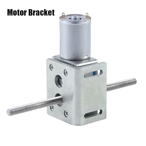 Motor con tornillo sin fin JGY370 de 6V y doble eje para automatizar tu hogar inteligente 4