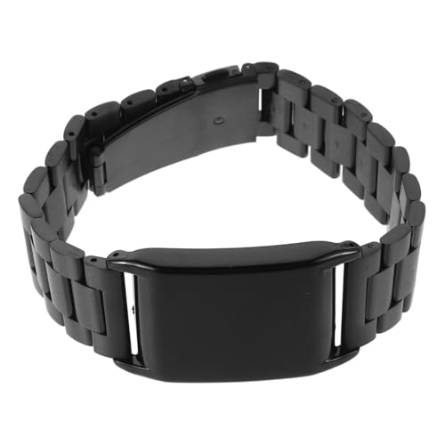 Correa de metal para reloj Whoop banda de repuesto resistente de acero inoxidable