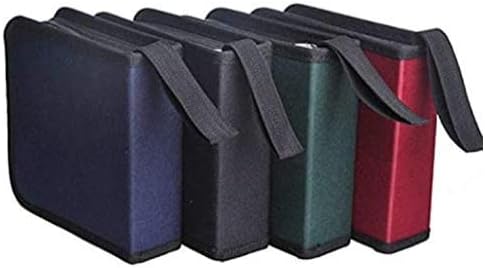 Daizy Samz Bongstore CD/DVD 40 Capacity Wallet Disc Holder Storage Box Bag Pack of 1 (Multicolor)