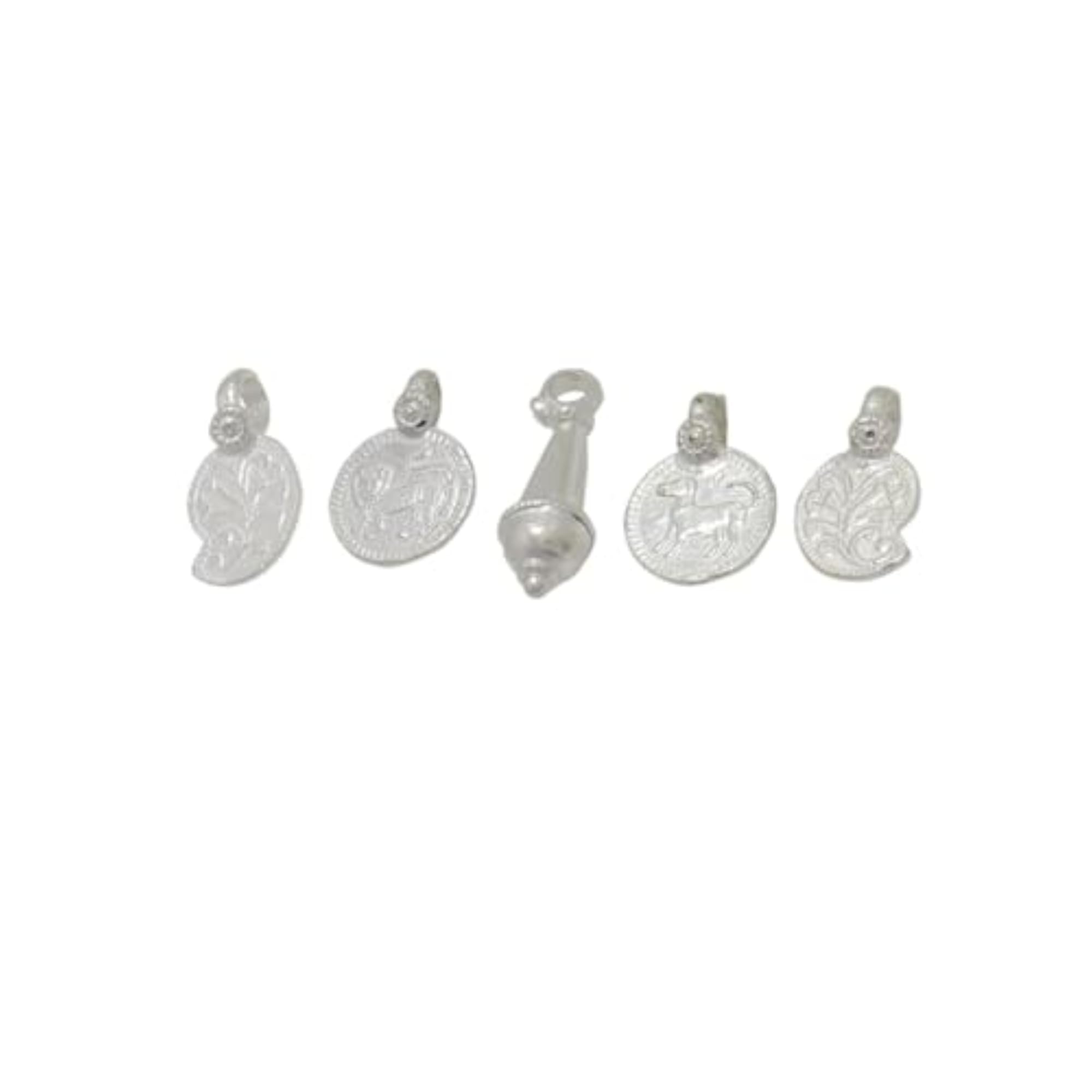 Sterling Silver Handmade Baby Hipchain with Pendant, Evil Eye Protection