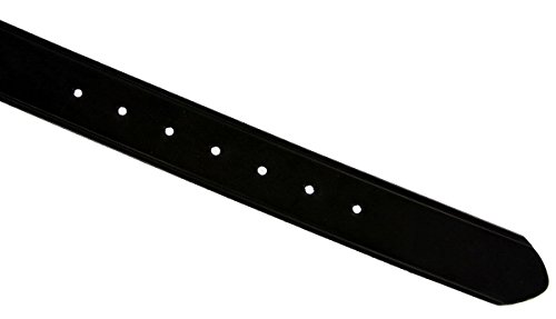 Detroit Solid 100% Leather Uniform Work Belt - Black 1-1/2" (38mm) Wide4