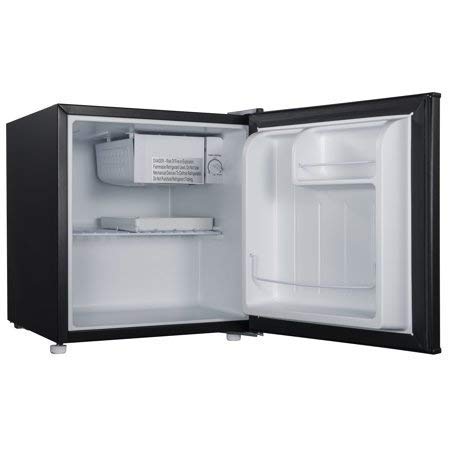 Galanz - 1.7 cubic foot compact dorm refrigerator, Black
