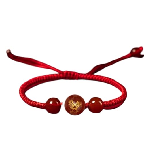 Bracelet en Pierres précieuses Naturelles agate rouge le cadeau de protection idéal