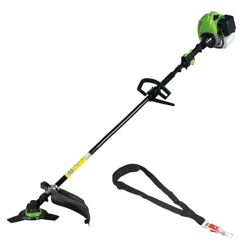 Synergy Desbrozadora Gasolina 32,5cc 1,5CV – Motor 2 Tiempos – Tubo 26mm – Arnés y Kit de Protecciones – Modelo Pro Coffee