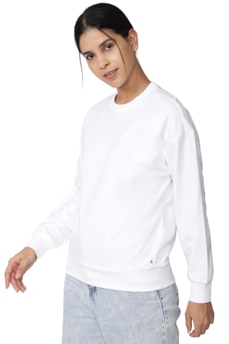 Image of Van Heusen Cotton Women Round Neck Sweatshirt