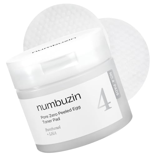 numbuzin No.4 Pore Zero Peeled Egg Toner Pad