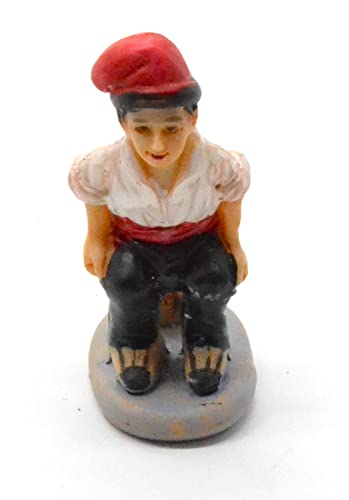 Miniatura 4 de Figura Del Belén Oculto De 6.5cm. Encuentra La Figura Navideña. El Hombre Que Hace Caca. Estatuilla Cagando. Conjunto De Escena De Natividad, Figuras, Jesús. 3 Reyes. Modelos A Escala