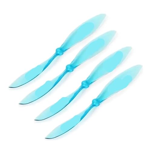 Hélices para avión F3P T9048 repuestos de ala fija RC azul transparente pack de 4 unidades