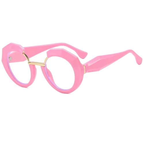 Lunettes de soleil rondes tendance femmes avec filtre anti-lumière bleue