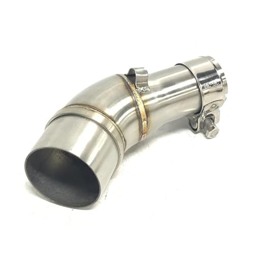 Liaison intermédiaire d'échappement 51mm en acier inoxydable durable pour R3 MT03