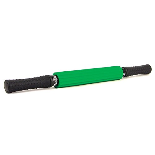 TheraBand Roller Massager +, Muscle Roller Stick for Self-Myofascial Release, Deep Tissue Massage