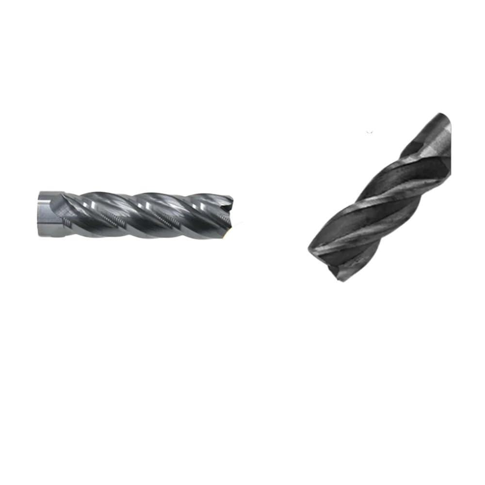 Metallschneider Legierung Hartmetall-Schaftfräser HRC60 4 Flöten 4 mm bis 20 mm Wolframstahl Bearbeitung Fräswerkzeuge(6x15x6x50)