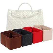 Bag Organizer for Bottega Veneta Medium Andiamo Bag 32.5L x 24H x 12D cm Beige, Style B