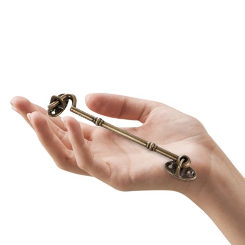 Pestillo de gancho SEWACC para evitar que las puertas corredizas se abran solas, pack de 2 5