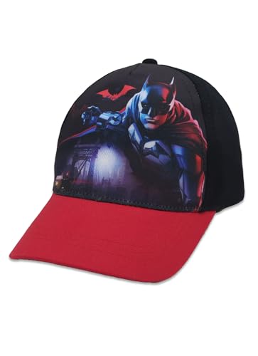 Image of Kidsville Official DC Comics Batman Cap for Kids Boys & Girls | Adjustable Closure