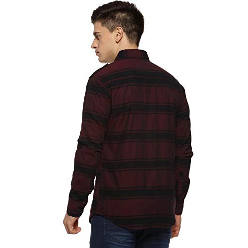 Image of Campus Sutra Men's Regular Fit Casual Shirt