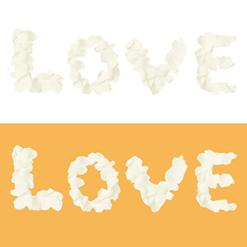 Simulatie Rozenblaadjes, Bloem Confetti voor bruiloft, Romantische Nachtdecoratie, Romig Wit, 1000 stuks - Image 7