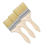 ✔ Produktmaterial: Holz + Naturmähne + Edelstahl,Die Borsten an jedem Malerpinsel können gereinigt werden, so dass man sie immer wieder verwenden kann.