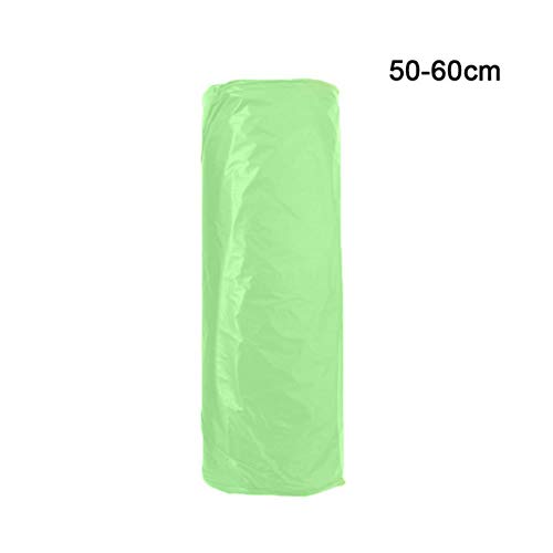 TINGS 100Pcs biodegradable household garbage bags classified disposable toilet cleaning kitchen trash bags thicker plastic bags Break,green