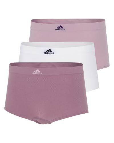 Image of adidas womens Seamless Boyshort Underwear Multipack