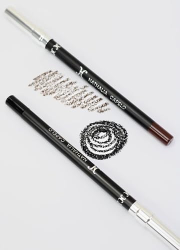 Nathalia Capelo, Kit 2 Lápis de Olhos Marrom e Preto Nathalia Capelo