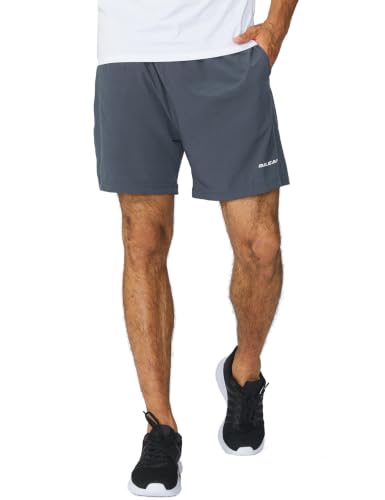 Image of baleaf Men's 5 inch Running Athletic Shorts with Liner /No Liner