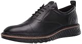 ECCO mens St.1 Hybrid Dri-tan Cap Toe Oxford, Black Dri-tan, 11-11.5 US