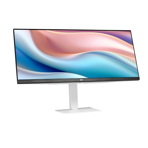 Image of LG UltraWide 34U530A-W 34 Inch 100 Hz HDR IPS Monitor 2560 x 1080 USB-C DisplayPort (34U530A-W) + Display Port Cable + Cleaning Kit + USB-C Cable (7pc Bundle)
