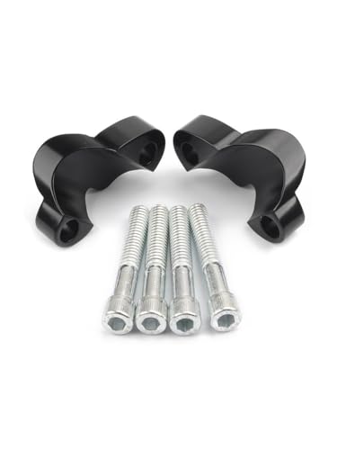 Rehausseur guidon moto en aluminium usiné pour finition premium Sportster 1200