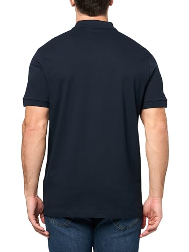 BOSS Men's Patch Logo Zip Up Polo Shirt2