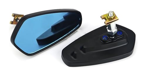 Rétroviseurs Moto Xmax 400 300 250 miroir convexe blanc aluminium 2017-2022
