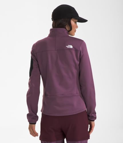 Image of THE NORTH FACE Men's Crest Full Zip Jacket | Water Repellent Fleece Coat, Double Layer Stand Collar & Zip Hand Pockets