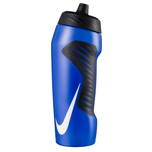 NIKE HYPERFUEL WATER BOTTLE, Blue, Black, White, 24 OZ