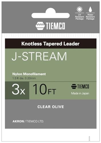 TIEMCO J Stream Leader 10 ft