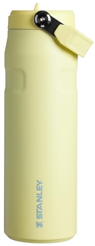 Image of Stanley IceFlow Flip Straw 2.0 Water Bottle 24 OZ | Built-In Straw with Larger Opening | Lightweight & Leak-Resistant | Insulated Stainless Steel | BPA-Free | Pomelo