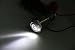 Splash Resistant 16mm Power Push Button ON/OFF Latching Switch w/ 12V White LED Power Symbol Head from U.S. Solid