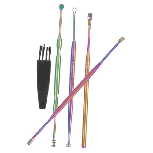 WRITWAA 1 Set Ear Suit Adults Wax Removal Earwax Cleaning Ear Scoop and Ear Wax Scoop Ear Wax Cleaner Ears Ear Spoon Ear Picker Ear Cleaner Ear Wax Tool Stainless Steel -  Y136423L12