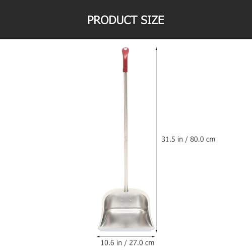 Pelle à poussière inoxydable pour collecte des déchets et coins difficiles - 3