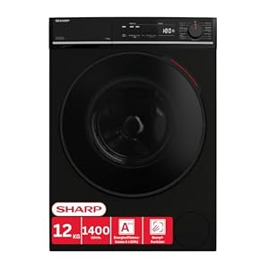 SHARP – SHARP ES-PRO214BA-DE Waschmaschine (12 kg, EEK A-20%, 1400 U