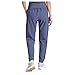 adidas Women's Pacer All Gym 3-Stripes Woven Mid Rise Pants, Shadow Navy, XX-Small