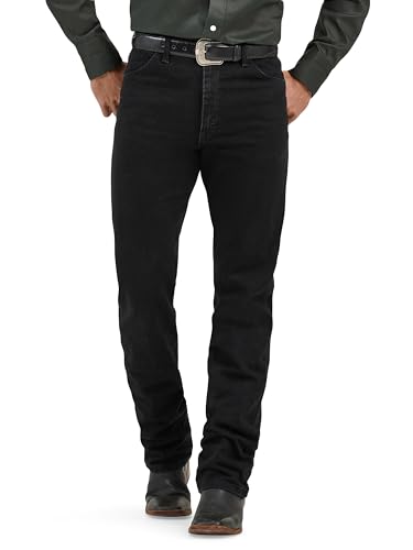 Wranglermens13mwz Cowboy Cut Original Fit Jean Shadow Black
