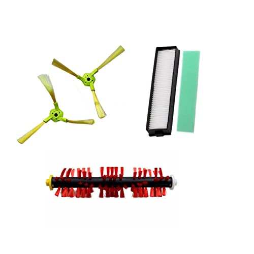 AYBAL Cepillo Principal Cepillo Lateral Compatible con Filtro Hepa Compatible con LG Hom BOT VR6462LVM VSR8600RR VSR6600OB Piezas de Robot Aspirador Accesorios Serie VR (Color : 1 Set)