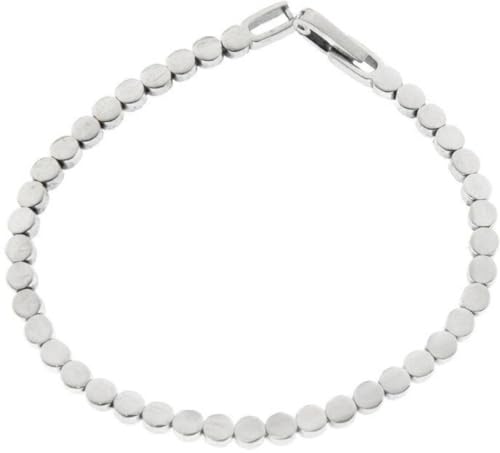 Bracelet en argent 925 style coréen et chaîne fine géométrique pour femme