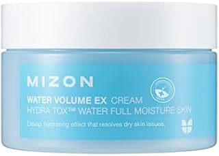 MIZON Water Volume EX Cream, moisture cream, hydration cream, Soft Skin, Korean skin care (100ml/ 3.38 fl oz)