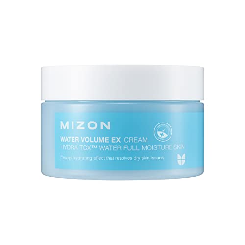 Image of MIZON Water Volume EX Cream, Daily Hydrating Gel Moisturizer for All Skins, Lightweight, Soothing, Brightening, Facial Cream, Korean Skincare, Powerful Moisture Retention Effect (100ML, 3.38 FL OZ)