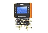 NAVAC NX4 Nexus™ Digital 4-Valve Manifold Gauge | 4 Operational Modes | A2L Compatible | Class 0.4 Accuracy | 2 Year Warranty