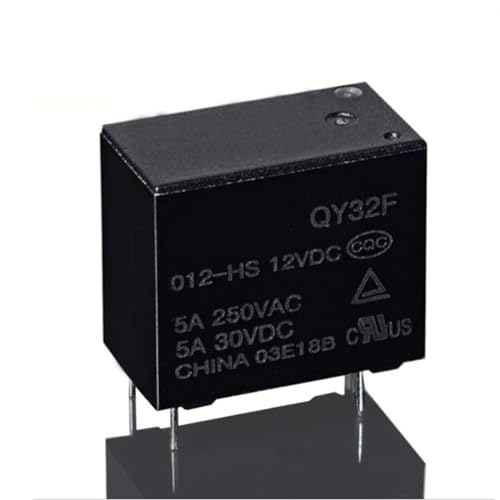 Relé QY32F de 4 pines y 0.2W de bajo consumo para conmutación estable 5V