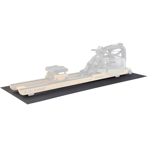 Fluid Rower Bodenschutzmatte Anti-Slip, Schwarz, Rudergerät-Schutzmatte, Trainingsmatte, Anti-Rutsch-Matte, Geräuschdämpfende Matte Fluid Rower Bodenschutzmatte Anti-Slip, Schwarz, Rudergerät-Schutzmatte, Trainingsmatte, Anti-Rutsch-Matte, Geräuschdämpfende Matte