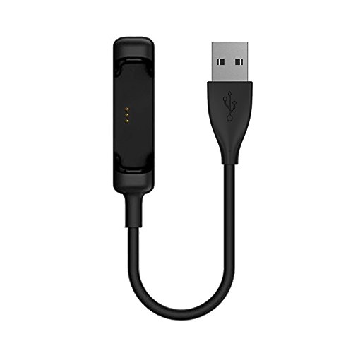 Kissmart Charger for Fitbit Flex 2, Replacement Charging Cable Cord with Reset Button for Fitbit Flex 2 [30cm/1ft]